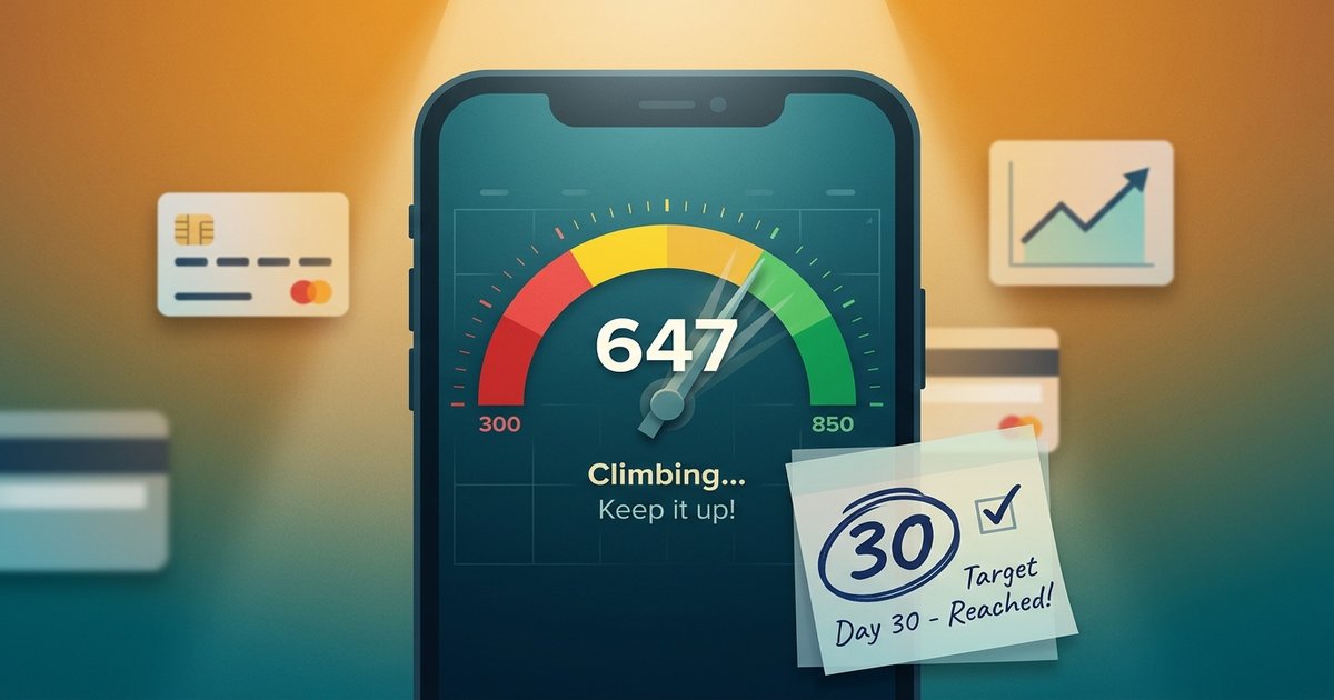 30-Day Credit Score Sprint: Week-by-Week Plan Before Applying for a Loan